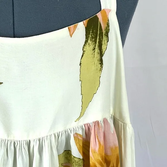 Kimchi Blue floral sunflower sundress S 104 - Picture 3 of 6